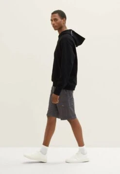 Tom Tailor Shorts - Tarmac Grey -Syntia Delaney da7adf94b68a4be897fdd95c0942b1c7