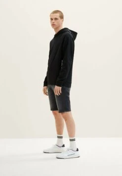 TOM TAILOR Denim Jeansshort - Used Mid Stone Grey Denim 14 TOM TAILOR Denim Jeansshort - Used Mid Stone Grey Denim -Syntia Delaney db226189f7514823878e9943caa6598e