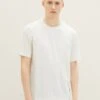 TOM TAILOR Denim T-Shirt Basic - Wool White