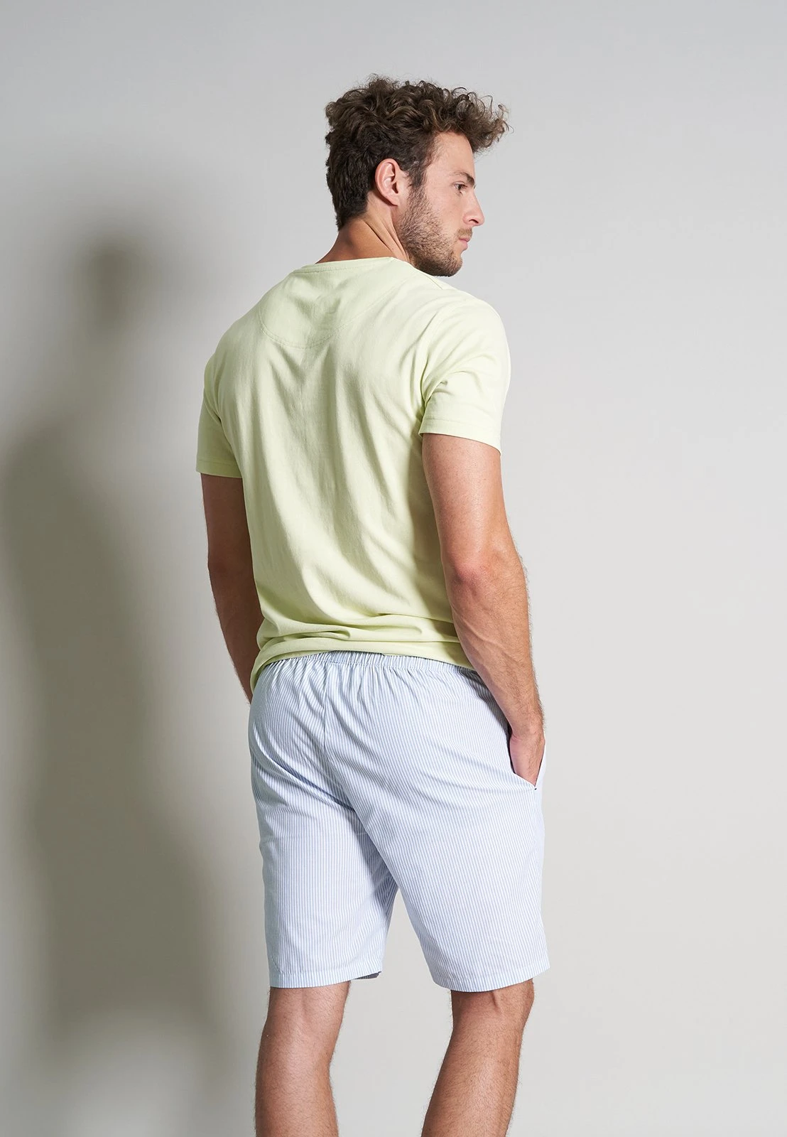 Tom Tailor Pyjamabroek - BlauHellStreifen 4 Tom Tailor Pyjamabroek - BlauHellStreifen - Afbeelding 2