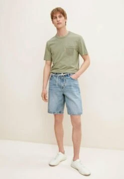 Tom Tailor T-Shirt Print - Olive Branch Green -Syntia Delaney dcb000ee71c84041b6da1df76b27bbed