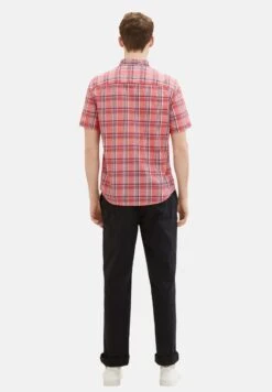 Tom Tailor Mit Karomuster - Overhemd - Rot -Syntia Delaney dcc9079364ec48e6b074e631ad7dbef8
