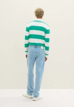 TOM TAILOR Denim Straight Leg Jeans - Clean Bleached Blue Denim -Syntia Delaney de785c4824fe402ca6cd59b2e64cb4f4