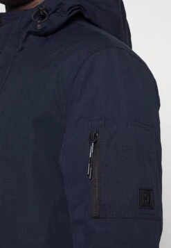 TOM TAILOR Denim Modern Detailed- Winterjas - Sky Captain Blue -Syntia Delaney e25bf89b2ad94f8ca4515c8bc46a8fbe