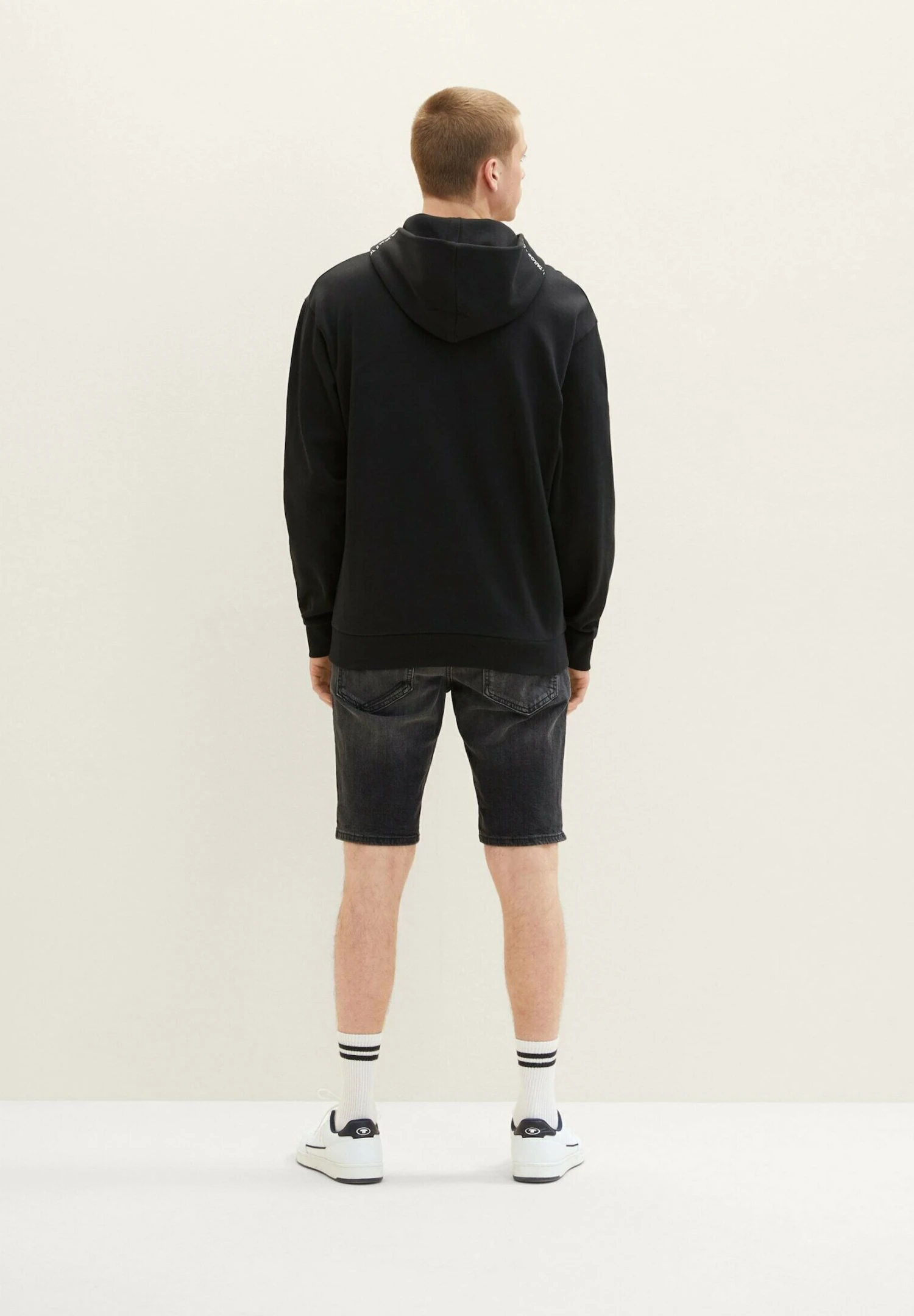 TOM TAILOR Denim Jeansshort - Used Mid Stone Grey Denim 5 TOM TAILOR Denim Jeansshort - Used Mid Stone Grey Denim - Afbeelding 3