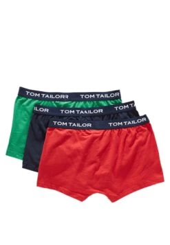 Tom Tailor 3 Pack - Onderbroeken - Cardinal/Navy/Green -Syntia Delaney e2db1527f26949138b99e157a9f1fa3e