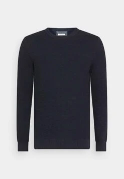 Tom Tailor Basic Strcutred- Trui - Navy -Syntia Delaney e2e22cbfcfad4f05864489ab0f3a51e8