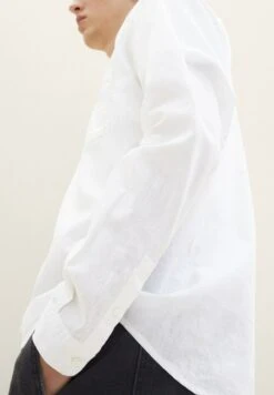 TOM TAILOR Denim Mit Brusttasche - Overhemd - White -Syntia Delaney e2e5ab31bc6041b7bb377a8a1ef01ff0