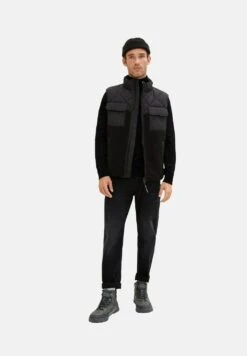 Tom Tailor Sneakers Hoog - Coal