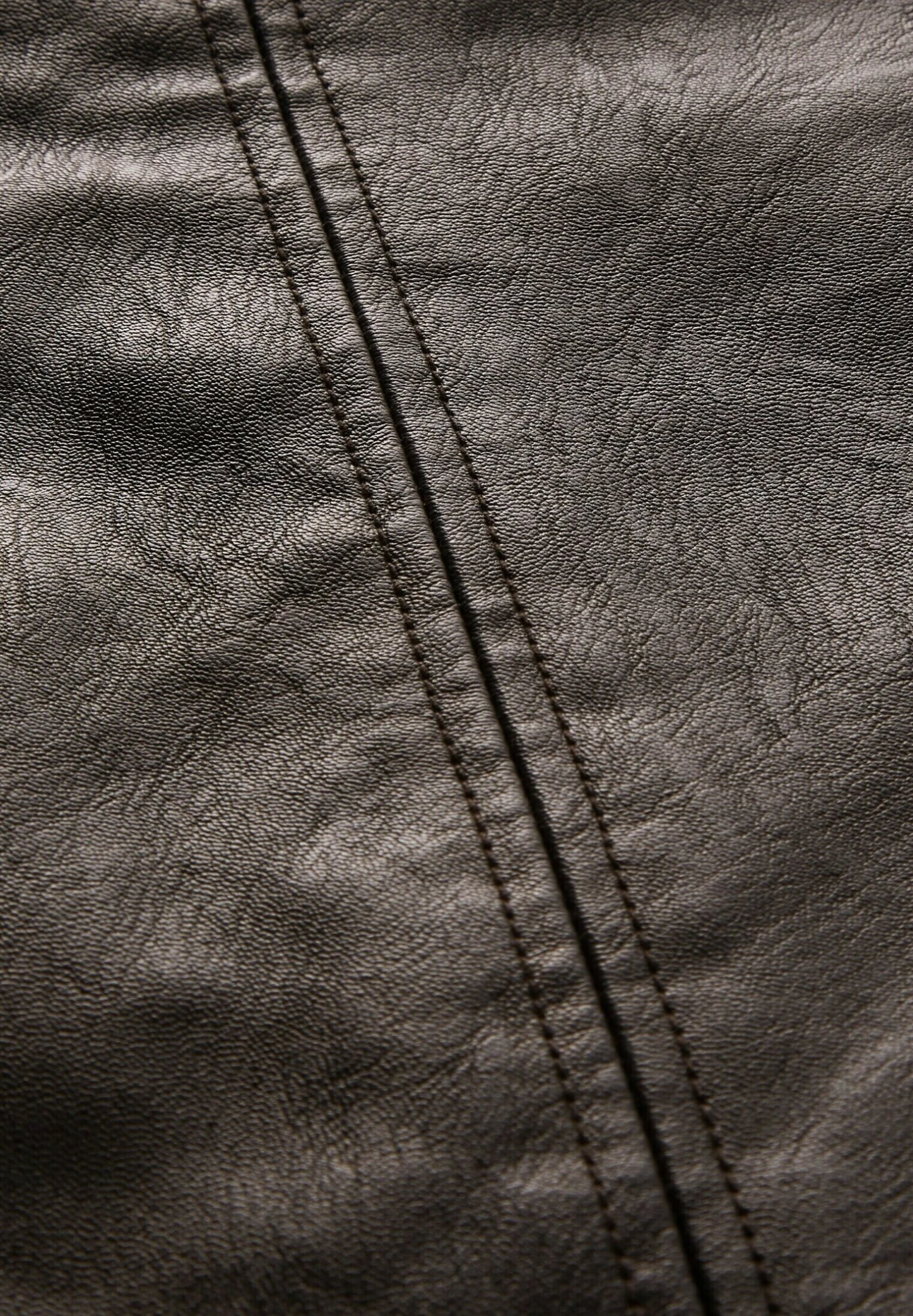 Tom Tailor Imitatieleren Jas - Espresso Brown Fake Leather 8 Tom Tailor Imitatieleren Jas - Espresso Brown Fake Leather - Afbeelding 6