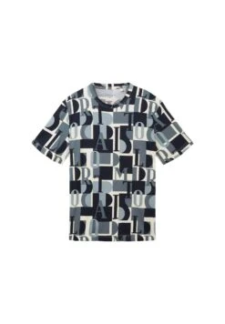Tom Tailor Mit Print - T-Shirt Print - Teal Big Letter Design -Syntia Delaney e65555ed810240cdb9107b0b9155746e