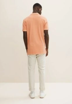TOM TAILOR Denim Garment Dyed - Poloshirt - Sunset Rose -Syntia Delaney e6cf2054655944bdb126f9494011aa92