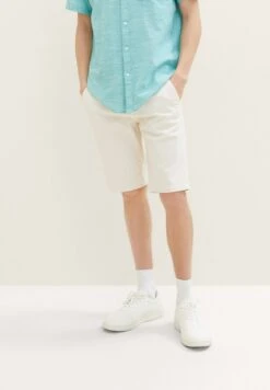 TOM TAILOR Denim Shorts - Creme