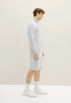 TOM TAILOR Denim Basic- Trainingsbroek - Light Stone Grey Melange -Syntia Delaney e6f2d410fe564cbfa5aba3aac85e8607