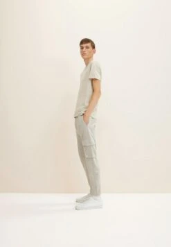 TOM TAILOR Denim Trainingsbroek - Light Dove Grey -Syntia Delaney ea5abb352c864fc2a1318e1a318a02d3