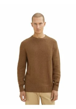 Tom Tailor Trui - Havana Brown Melange -Syntia Delaney eaee3c45d202426b93f58f33555e524c