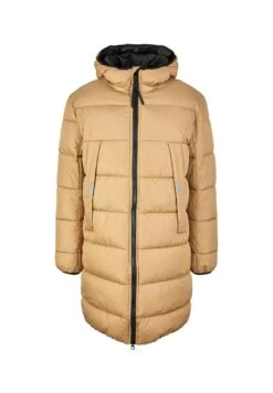 TOM TAILOR Denim Puffer - Winterjas - Splashed Clay Beige -Syntia Delaney ec1048aff89d4f1f92f552ce91967ddf
