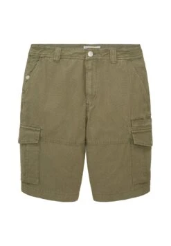 Tom Tailor Shorts - Dusty Olive Green -Syntia Delaney ec9132ebe00a417e879548e2386b583a
