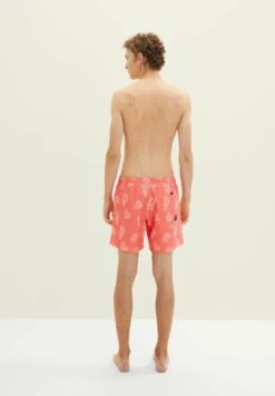 TOM TAILOR Denim Mit Allover-Print - Zwemshorts - Red White Big Coral Print -Syntia Delaney edb905cbdce8473dad67d778308a08f8