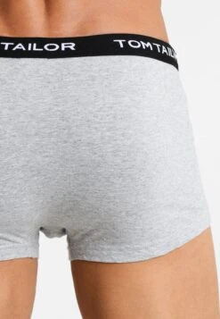 Tom Tailor 3 Pack - Onderbroeken - Anthracite Melange/Black -Syntia Delaney eeab123b06414d0f8f313fbab8897c58