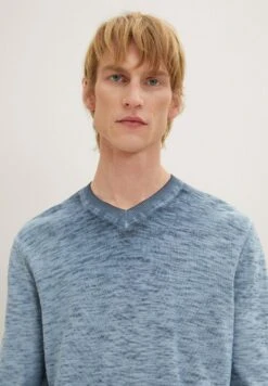 Tom Tailor Mit V-Ausschnitt  - Trui - Sky Captain Blue -Syntia Delaney eee9e20dc7224bfaa1975ff284176332