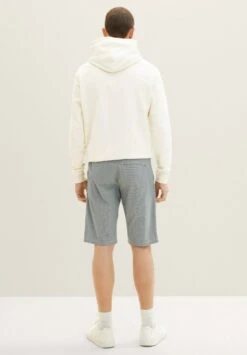 Tom Tailor Bermuda - Shorts - Navy/Offwhite Minimal 14 Tom Tailor Bermuda - Shorts - Navy/Offwhite Minimal -Syntia Delaney f0fb5374b003438da84f6f1159b5544d