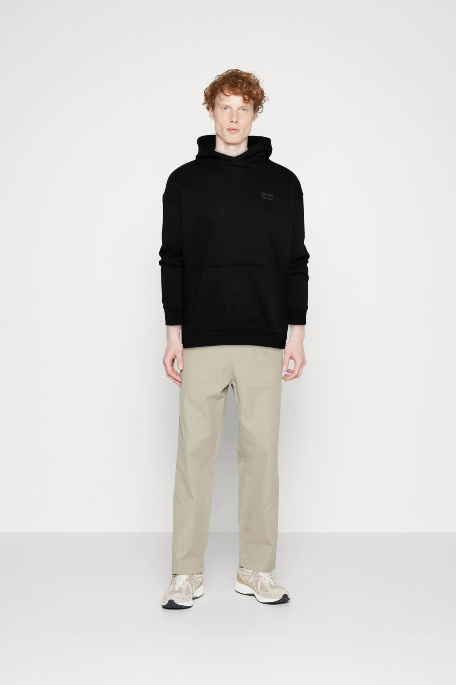 TOM TAILOR Denim Hoodie - Black 4 TOM TAILOR Denim Hoodie - Black - Afbeelding 2