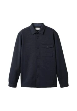 Tom Tailor Mit Aufgesetzter Brusttasch - Lichte Jas - Blue Classic Melange -Syntia Delaney f2f7fe47689c489aa30f63d718542893