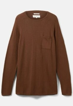 TOM TAILOR Denim Trui - Light Wood Brown -Syntia Delaney f5b5a2f5afa2463bb7c065fe266be73e