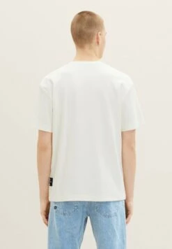 TOM TAILOR Denim T-Shirt Basic - Wool White -Syntia Delaney f620f184adeb4edbb1fed70cb0c37462