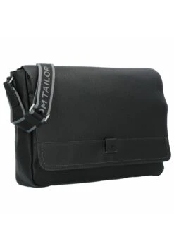 Tom Tailor Finn Messenger 40 Cm - Schoudertas - Black -Syntia Delaney f690f5492dbc47d2b4ee702bf4f79856