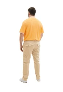 Tom Tailor Plus - Cargobroek - Caramel Beige -Syntia Delaney f6a50a22318c4dfaa7f6a9efded133cb