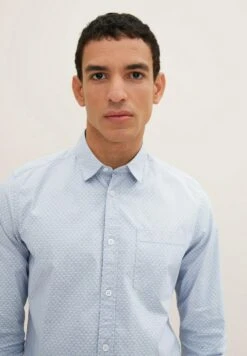 Tom Tailor Mit Allover-Print  - Overhemd - Light Fern Zickzack Design -Syntia Delaney f87e650d554744ada3f8585315da921c