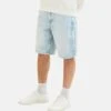 TOM TAILOR Denim Jeansshort - Used Bleached Blue Denim -Syntia Delaney f9964aa6656c44e0a90d972873c48277