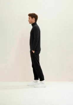 Tom Tailor Broek - Navy Black Dobby -Syntia Delaney ff125516adb9448d84936da5bcaee0b7