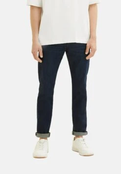 Tom Tailor Josh - Straight Leg Jeans - Rinsed Blue Denim -Syntia Delaney ff2ef146846f46568419fe8ac0e538ad